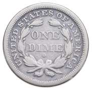 1841-O Seated Liberty Dime