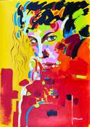 ONE OF A KIND ABSTRACT PAINTING ON CANVAS