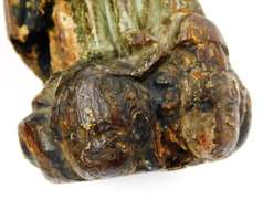 Antique Carved Wood Santos Figure