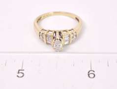 Amazing Approx. 0.65CTW Diamond Ring in 14K Yellow Gold