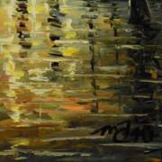 Mani, Original Oil Painting on Canvas (24" x 36"), Hand Signed with Letter of Authenticity.