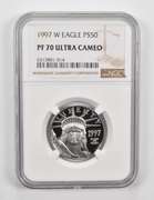 PF70 UCAM 1997-W $50 American Platinum Eagle - Graded NGC