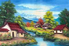 Peruvian Art on Canvas