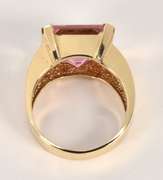 Popular Pink Topaz Ring