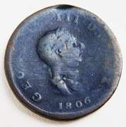 Rare 1806 Georgius III Coin