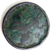 Rare 1740 Britain Rex 1/2 Cent Coin