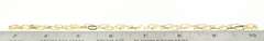 Charming 14kt solid gold paperclip chain necklace