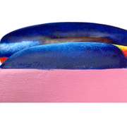 Wang, "Bruno " Hand Painted Limited Edition Bas Relief Sculpture, Numbered 2/99, Hand Signed and Letter of Authenticity.