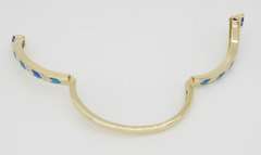 LeVian Diamond, Opal, and Tanzanite Bangle