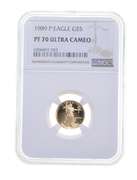 PF70 UCAM 1989-P $5 1/10 Oz. Gold American Eagle - Graded NGC