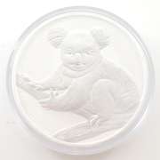 2009 Australia 30 Dollars - 1kg .999 Silver - Koala - Hockey Puck