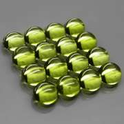 Pristine 10.69ct 16pc lime green Peridot set