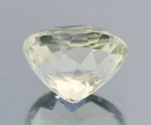 Excellent 3.74ct platinum green Amethyst