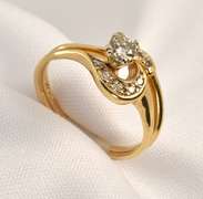 Delicate 2 Piece Ring Set