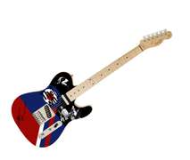 The Who Autographed Signed Custom Photo Graphics Fender Guitar Exact Video Proof