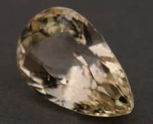 Huge 31.91ct high fire platinum blonde Kunzite