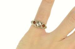 14K White Gold Diamond Ornate Art Deco Filigree Engagement Ring