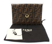 Fendi Fiat Leather Pouch