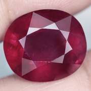 Sumptuous 14.11ct top blood red Ruby