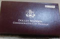 2 Sil Dols: 1999 Dolley Madison PRF & Unc
