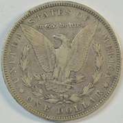 Choice XF 1892-S Morgan Silver Dollar. Rare key date