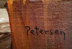 Still Life Original Oil on Canvas by Petersen