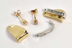 Diamond Studs with Jackets