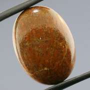 Marvelous 16.13ct cabochon cut from dinosaur bone