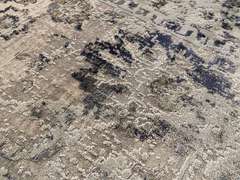 LOVELY VINTAGE REPRO DESIGN RUG 6x8