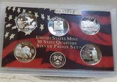 2008 Silver PRF State Qtr Set