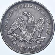 1856-O Seated Liberty Half Dollar