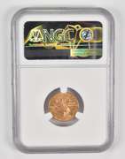 MS62 1926 $2.50 Indian Head Gold Quarter Eagle - Graded NGC