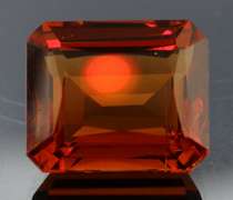 Ravishing 30.20ct top Madeira created Citrine