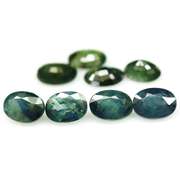 Heated only! 7.76ct oval cut Sapphire set