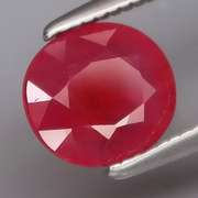Fantastic 1.41ct top Imperial red Songean Sapphire