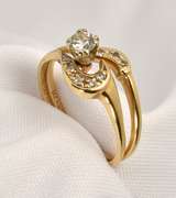 Delicate 2 Piece Ring Set
