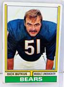 Dick Butkus 1974 Topps Football Card