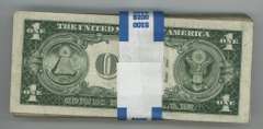 Pack of 100 Series of 1935 $1 Silver Certificate notes