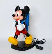 Collectible Vintage Mickey Mouse With Backpack Landline Phone by the Walt Disney Co., Working Condition