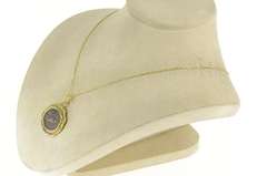 14K Yellow Gold Pegasus & Corinth Stater 4th Century BC Coin Pendant