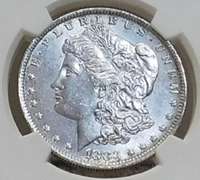 1883-O Morgan Dol NGC  Unc Clnd