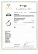 3.65ctw RBC and Pave Diamond Engagement Ring in 18k