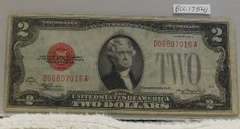 1928-D US Note $2. Red Seal