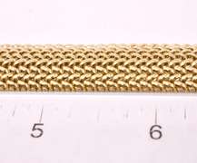 Wonderful Woven Bracelet in 14K Yellow Gold