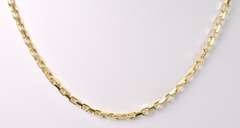 Bright Necklace in Gold Plated Sterling Silver