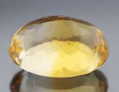 Substantial 8.44ct vivid orange unheated Citrine