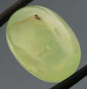 Huge 26.43ct untreated Prehnite cabochon