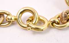 Incredible Nicolas Cola Bracelet in 18K Yellow Gold