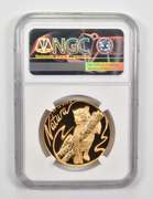 PF70 UCAM 1998 South Africa 1 Oz .999 Fine Gold - Natura Leopard - NGC