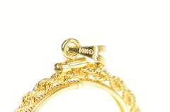 14K Yellow Gold Liberty Buffalo Jefferson Nickel Holder Charm/Pendant